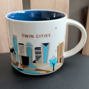 Starbucks Twin Cities "You Are Here Series" 14 oz. Skyline Mug NWOT